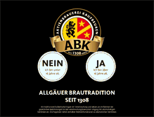 Tablet Screenshot of aktienbrauerei.de